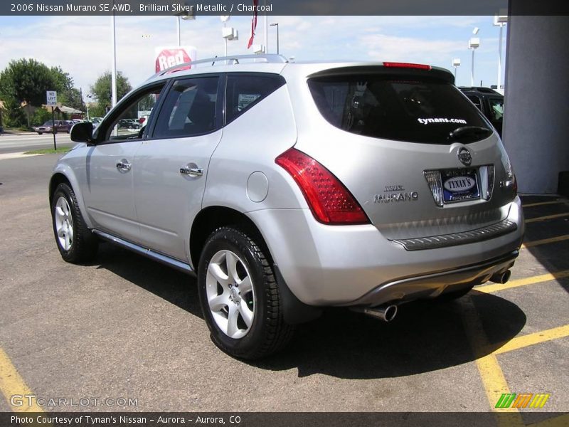 Brilliant Silver Metallic / Charcoal 2006 Nissan Murano SE AWD