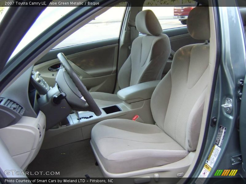 Aloe Green Metallic / Bisque 2007 Toyota Camry LE