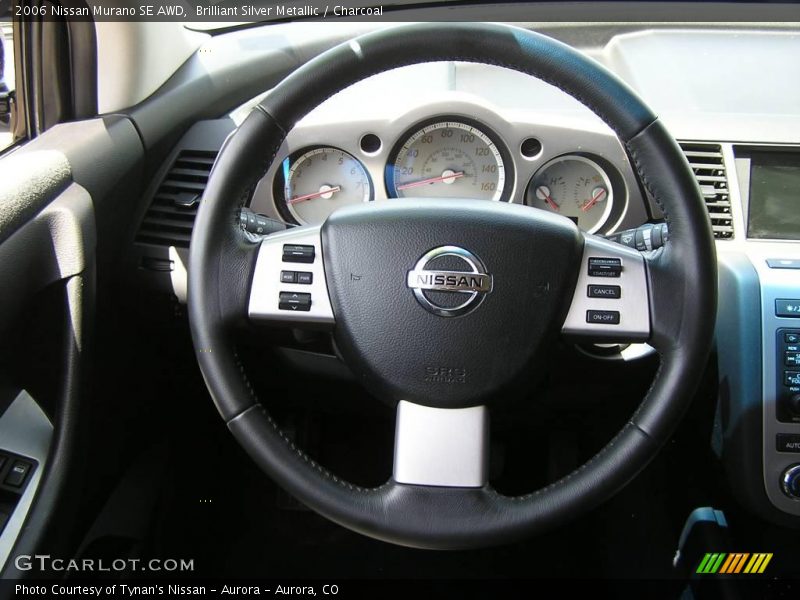 Brilliant Silver Metallic / Charcoal 2006 Nissan Murano SE AWD