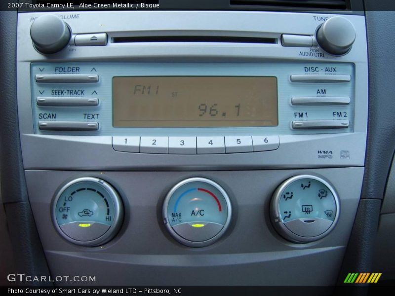 Aloe Green Metallic / Bisque 2007 Toyota Camry LE