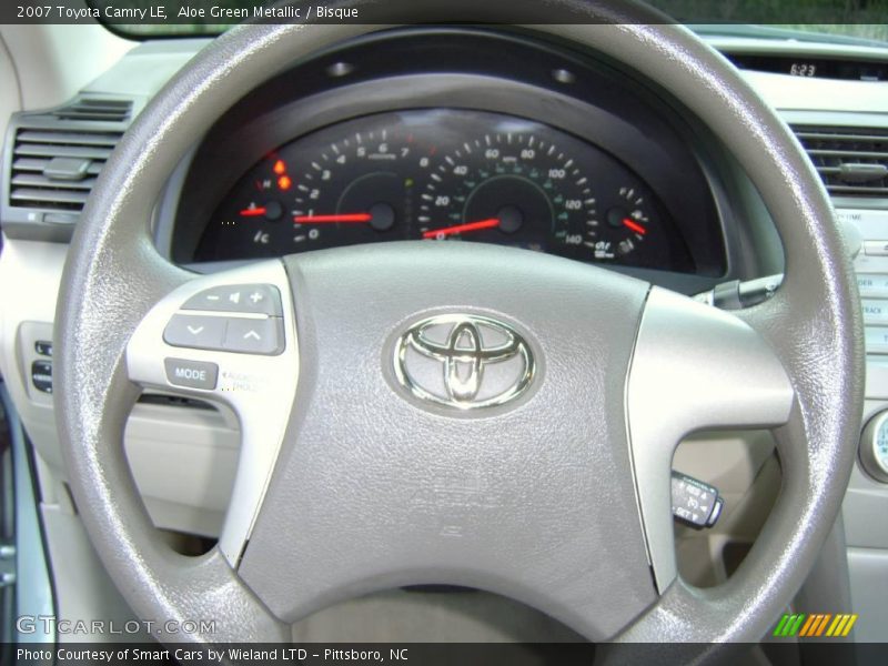 Aloe Green Metallic / Bisque 2007 Toyota Camry LE