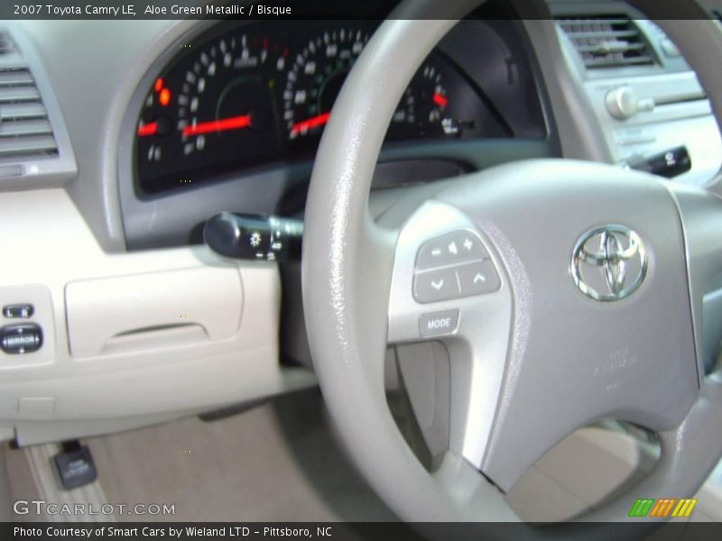 Aloe Green Metallic / Bisque 2007 Toyota Camry LE