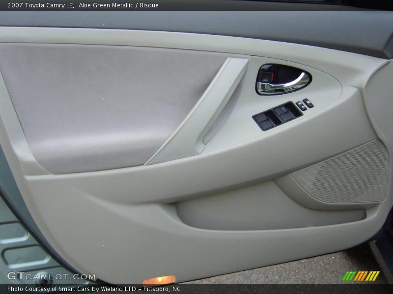 Aloe Green Metallic / Bisque 2007 Toyota Camry LE