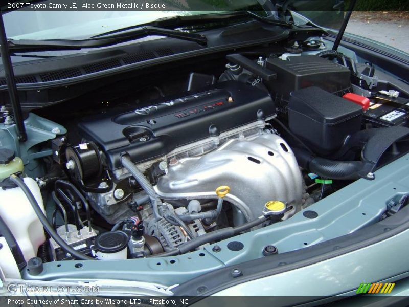 Aloe Green Metallic / Bisque 2007 Toyota Camry LE