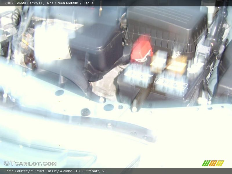 Aloe Green Metallic / Bisque 2007 Toyota Camry LE