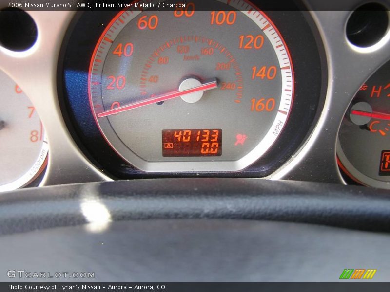 Brilliant Silver Metallic / Charcoal 2006 Nissan Murano SE AWD