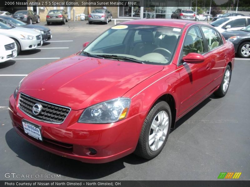 Sonoma Sunset Metallic / Frost 2006 Nissan Altima 2.5 S Special Edition