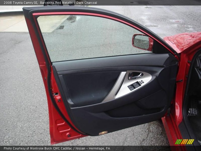 Barcelona Red Metallic / Dark Charcoal 2008 Toyota Camry SE