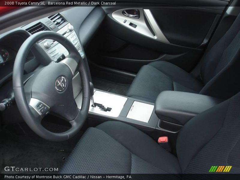 Barcelona Red Metallic / Dark Charcoal 2008 Toyota Camry SE