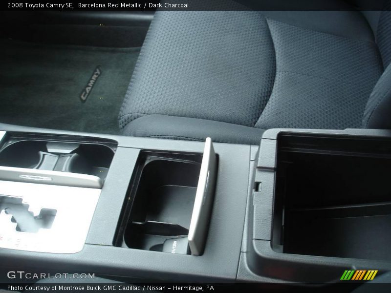 Barcelona Red Metallic / Dark Charcoal 2008 Toyota Camry SE