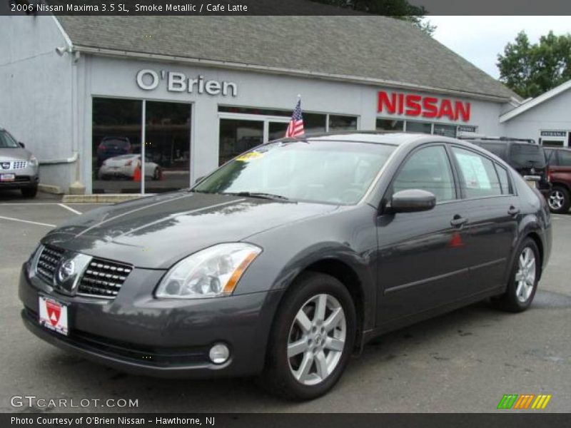 Smoke Metallic / Cafe Latte 2006 Nissan Maxima 3.5 SL
