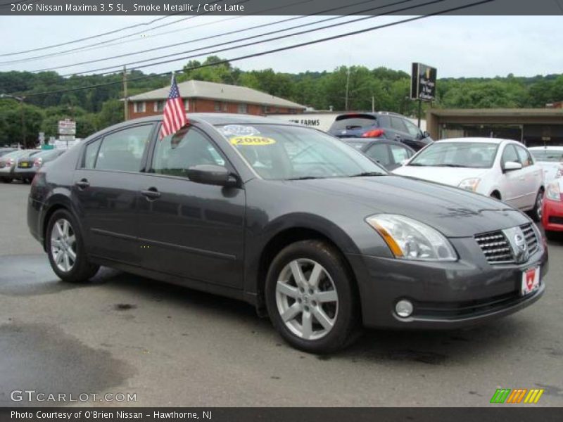 Smoke Metallic / Cafe Latte 2006 Nissan Maxima 3.5 SL