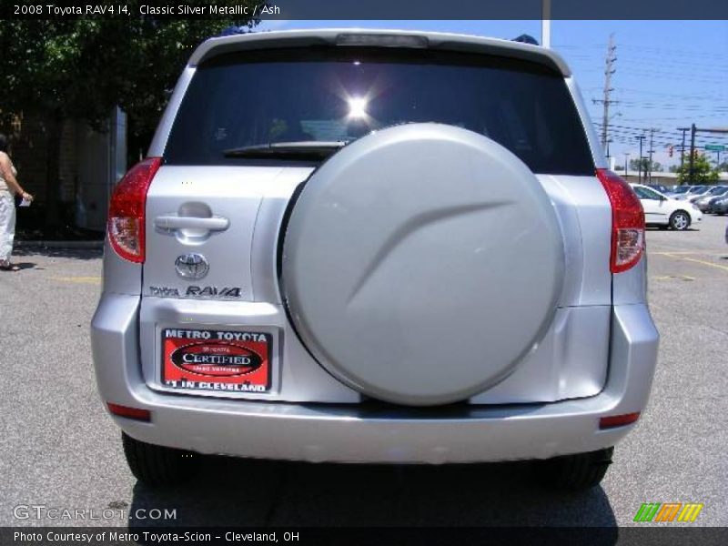 Classic Silver Metallic / Ash 2008 Toyota RAV4 I4