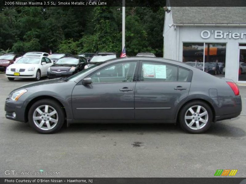Smoke Metallic / Cafe Latte 2006 Nissan Maxima 3.5 SL
