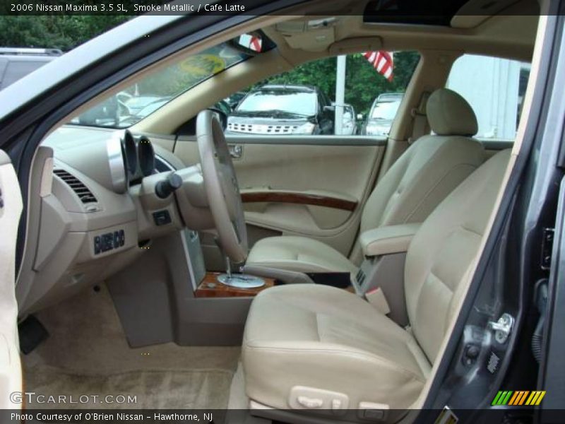 Smoke Metallic / Cafe Latte 2006 Nissan Maxima 3.5 SL