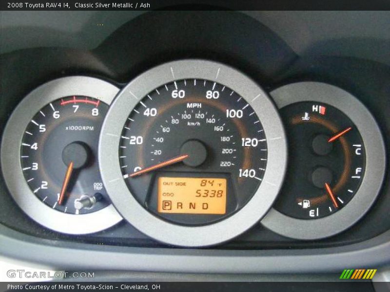 Classic Silver Metallic / Ash 2008 Toyota RAV4 I4