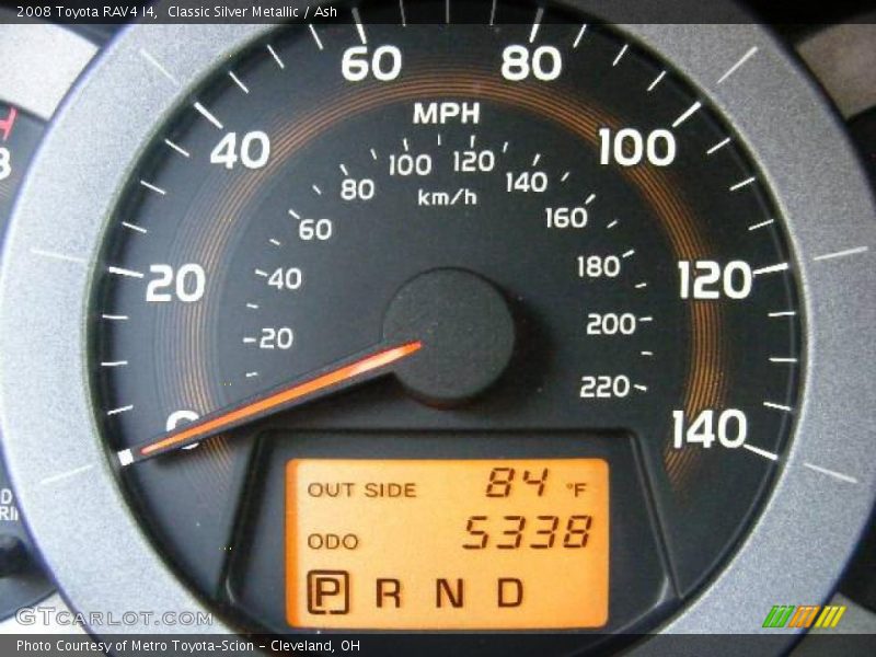 Classic Silver Metallic / Ash 2008 Toyota RAV4 I4