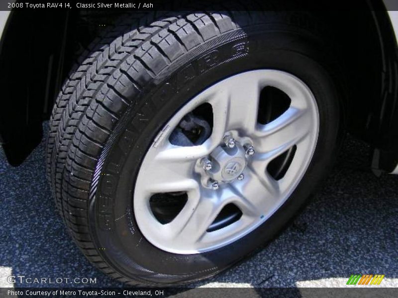 Classic Silver Metallic / Ash 2008 Toyota RAV4 I4
