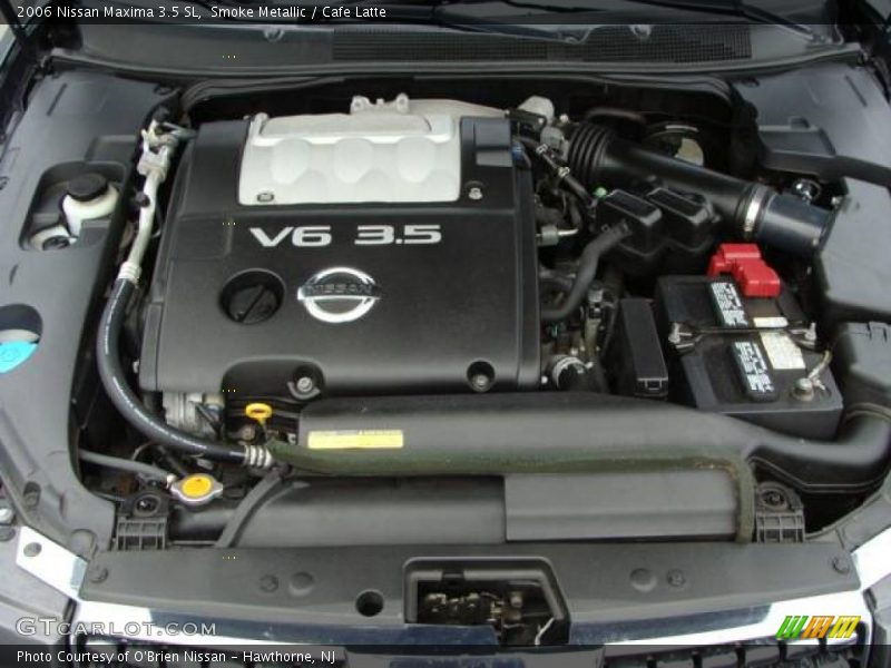 Smoke Metallic / Cafe Latte 2006 Nissan Maxima 3.5 SL