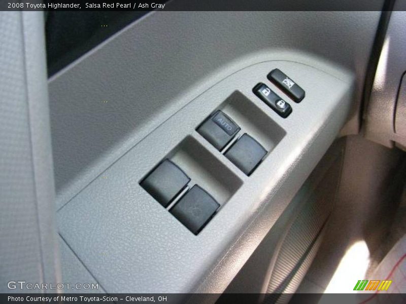 Salsa Red Pearl / Ash Gray 2008 Toyota Highlander