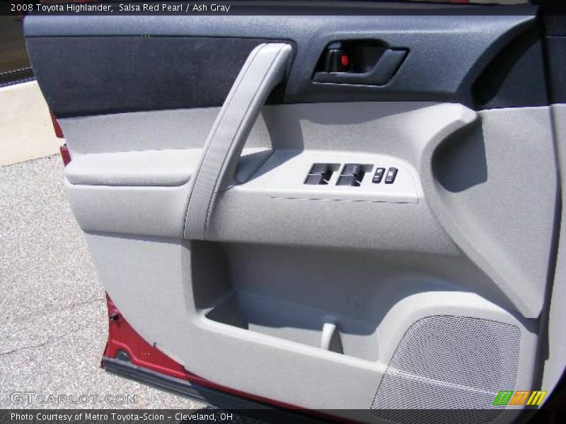 Salsa Red Pearl / Ash Gray 2008 Toyota Highlander