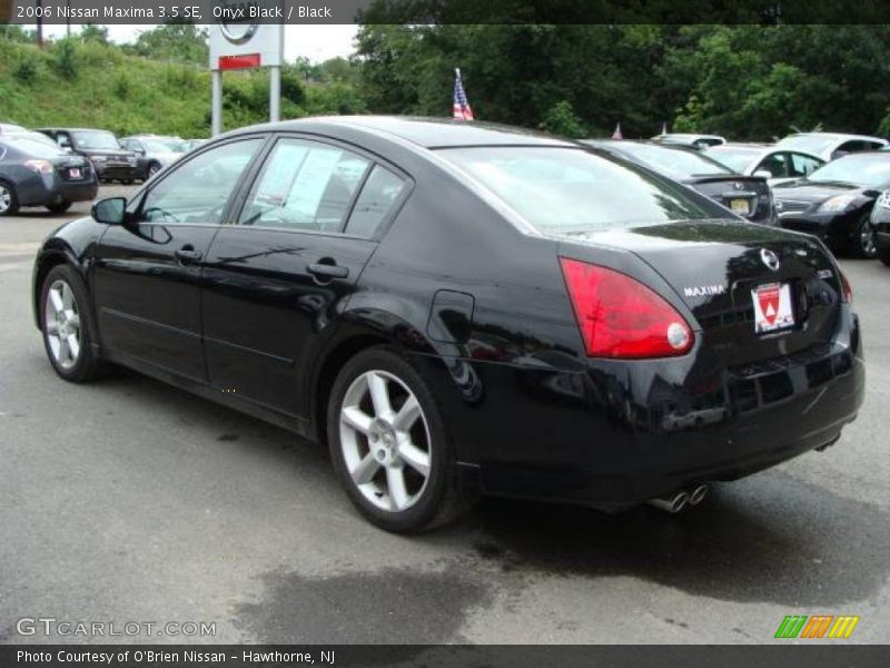 Onyx Black / Black 2006 Nissan Maxima 3.5 SE