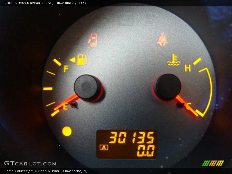 Onyx Black / Black 2006 Nissan Maxima 3.5 SE