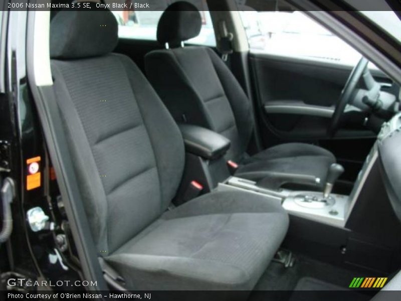 Onyx Black / Black 2006 Nissan Maxima 3.5 SE