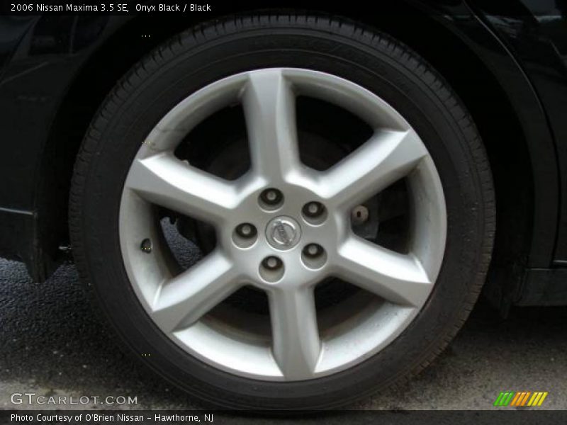 Onyx Black / Black 2006 Nissan Maxima 3.5 SE