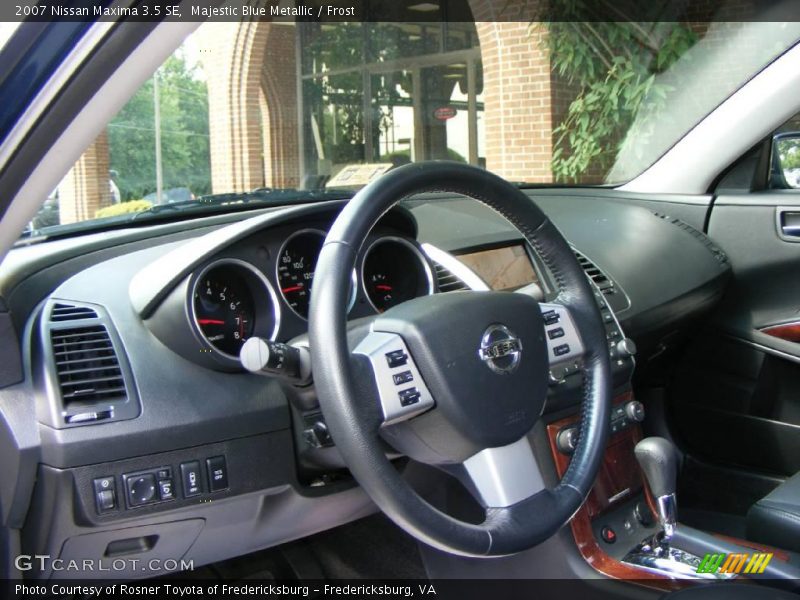 Majestic Blue Metallic / Frost 2007 Nissan Maxima 3.5 SE