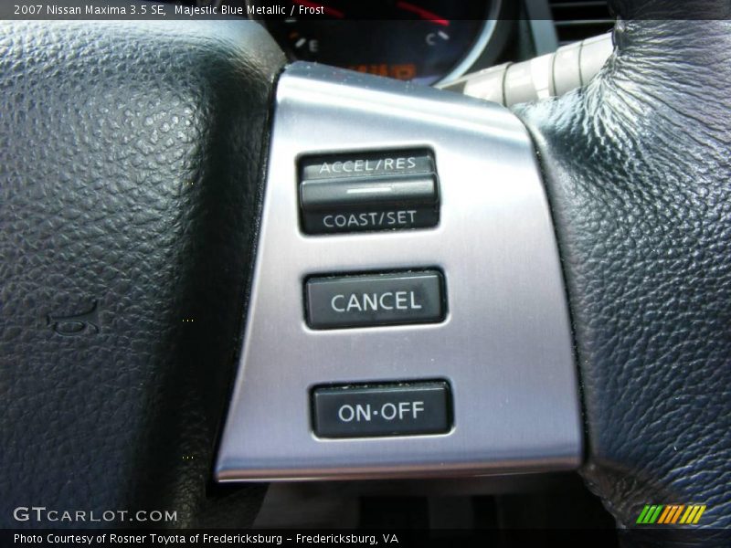 Majestic Blue Metallic / Frost 2007 Nissan Maxima 3.5 SE