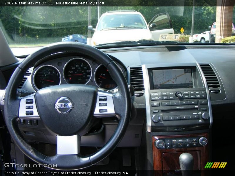 Majestic Blue Metallic / Frost 2007 Nissan Maxima 3.5 SE