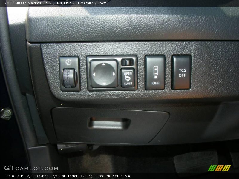 Majestic Blue Metallic / Frost 2007 Nissan Maxima 3.5 SE