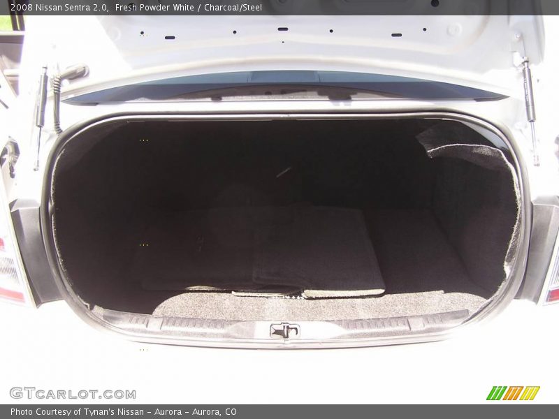 Fresh Powder White / Charcoal/Steel 2008 Nissan Sentra 2.0
