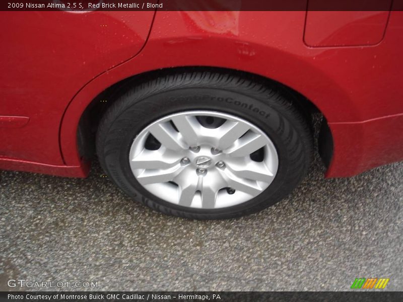 Red Brick Metallic / Blond 2009 Nissan Altima 2.5 S