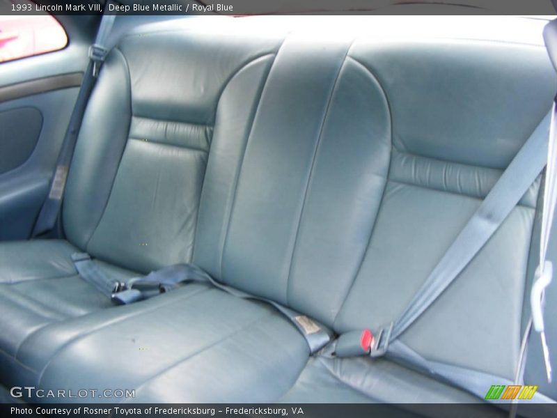 Deep Blue Metallic / Royal Blue 1993 Lincoln Mark VIII
