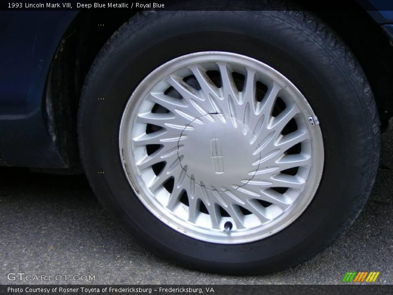 Deep Blue Metallic / Royal Blue 1993 Lincoln Mark VIII