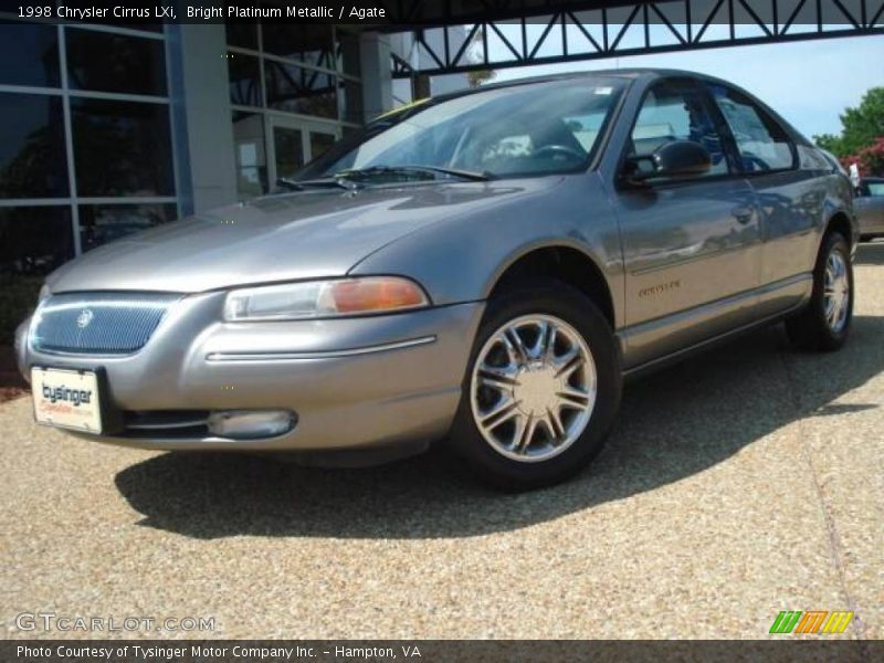 Bright Platinum Metallic / Agate 1998 Chrysler Cirrus LXi
