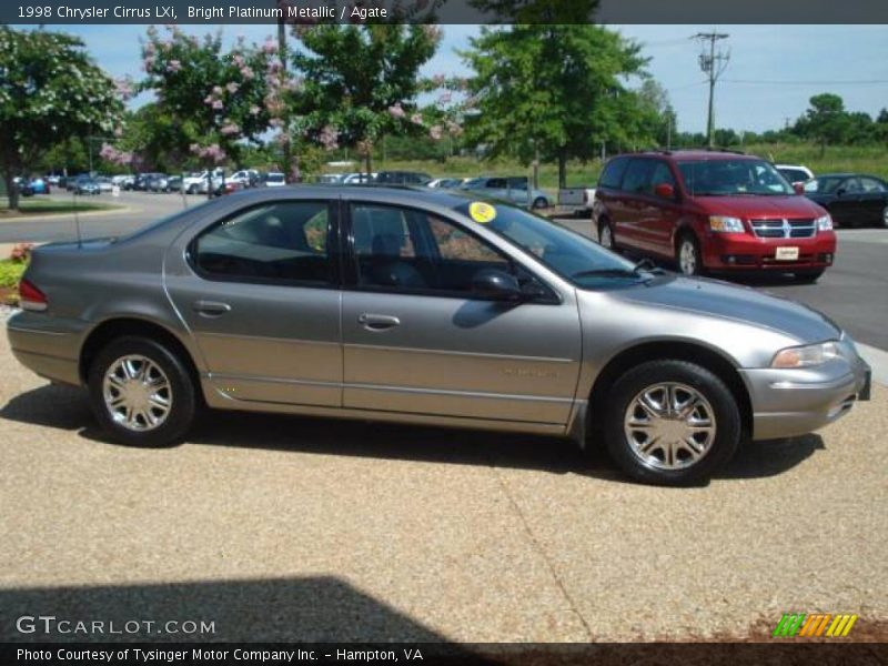 Bright Platinum Metallic / Agate 1998 Chrysler Cirrus LXi