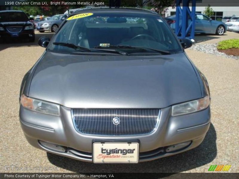 Bright Platinum Metallic / Agate 1998 Chrysler Cirrus LXi