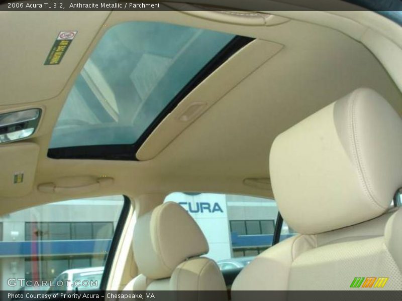 Anthracite Metallic / Parchment 2006 Acura TL 3.2
