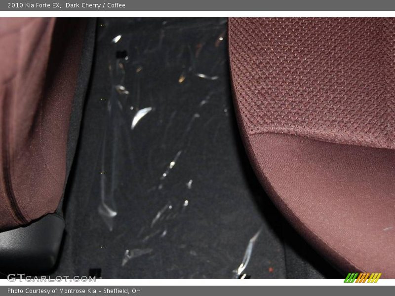 Dark Cherry / Coffee 2010 Kia Forte EX