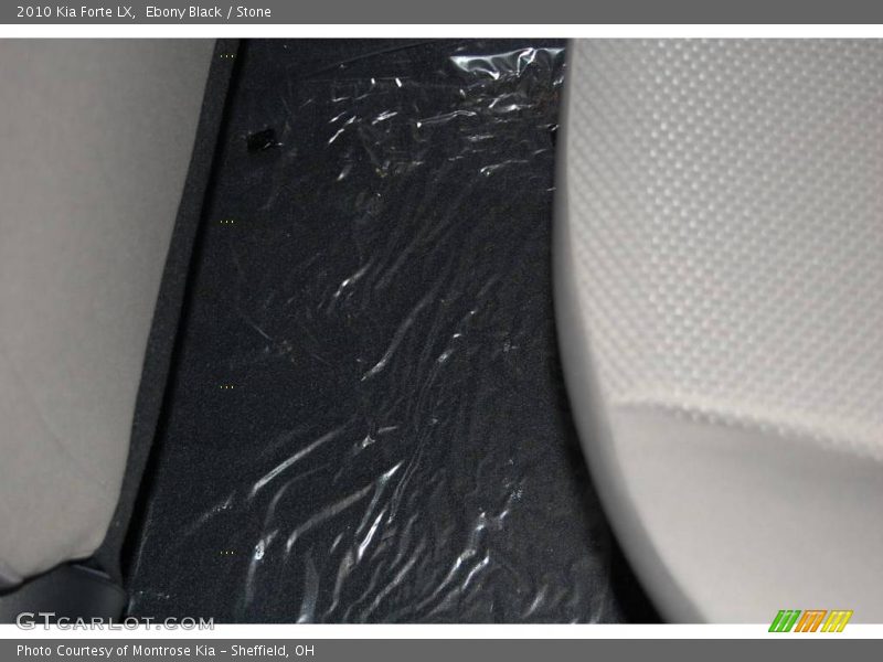 Ebony Black / Stone 2010 Kia Forte LX