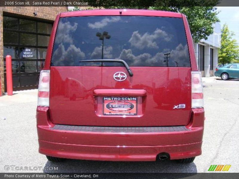 Salsa Red Pearl / Dark Charcoal 2006 Scion xB