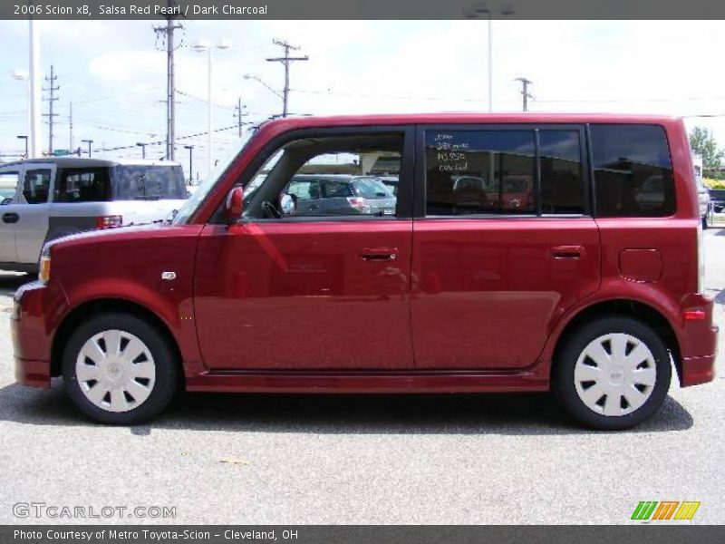 Salsa Red Pearl / Dark Charcoal 2006 Scion xB