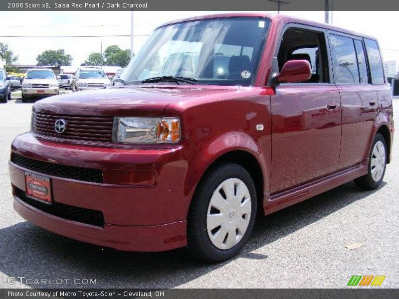 Salsa Red Pearl / Dark Charcoal 2006 Scion xB