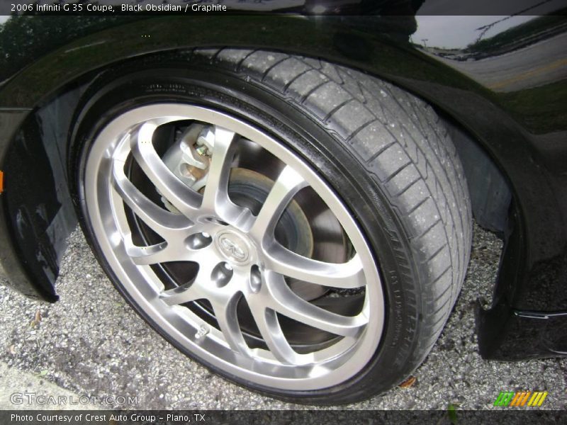 Black Obsidian / Graphite 2006 Infiniti G 35 Coupe
