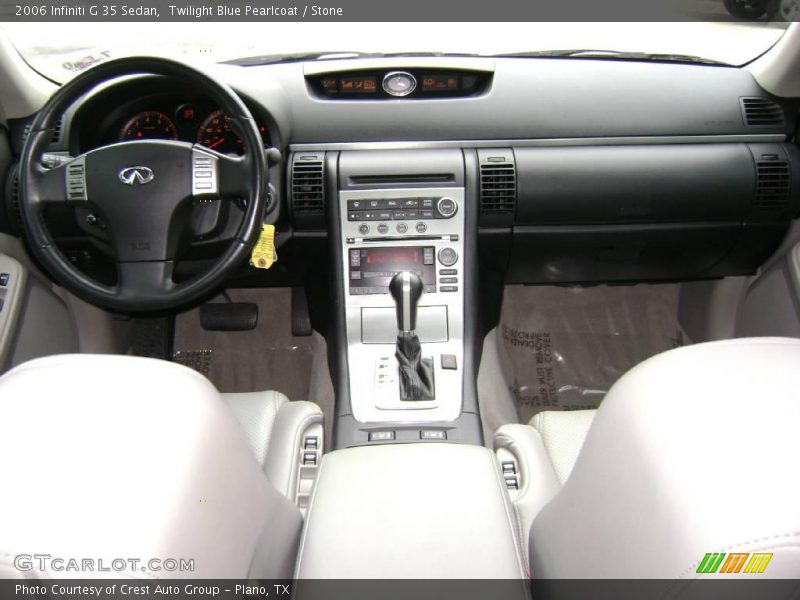 Twilight Blue Pearlcoat / Stone 2006 Infiniti G 35 Sedan