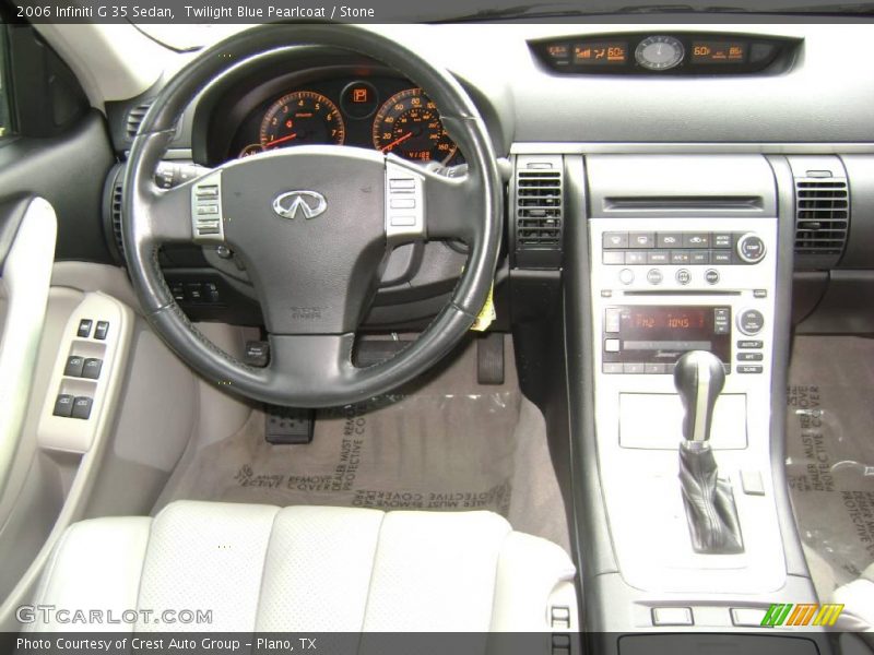 Twilight Blue Pearlcoat / Stone 2006 Infiniti G 35 Sedan