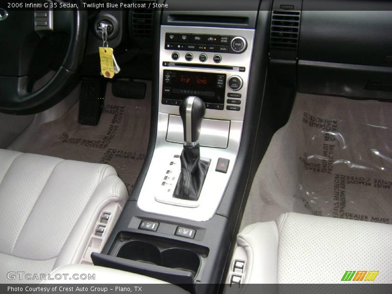 Twilight Blue Pearlcoat / Stone 2006 Infiniti G 35 Sedan